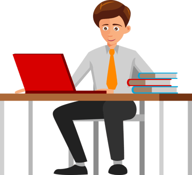 cartoon people work png