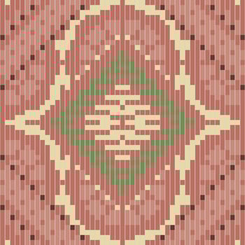 Pakistan Korean Traditional Pattern Designfolk Embroidery, Aztec Geometric Ornament Print. Design for Carpet, Wallpaper, Clothing, Wrapping, Fabric vector