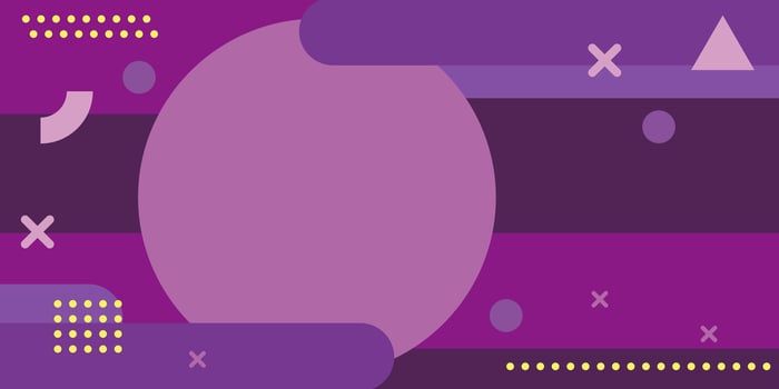 modern purple geometry background design vector