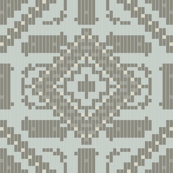 Geometric Ethnic Abstract Seamless Geometric Patternfolk Embroidery, Aztec Geometric Ornament Print. Design for Carpet, Wallpaper, Clothing, Wrapping, Fabric vector