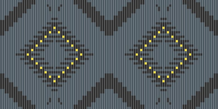 Fabric Design Seamless Ethnic Patternfolk Embroidery, Aztec Geometric Ornament Print. Design for Carpet, Wallpaper, Clothing, Wrapping, Fabric vector
