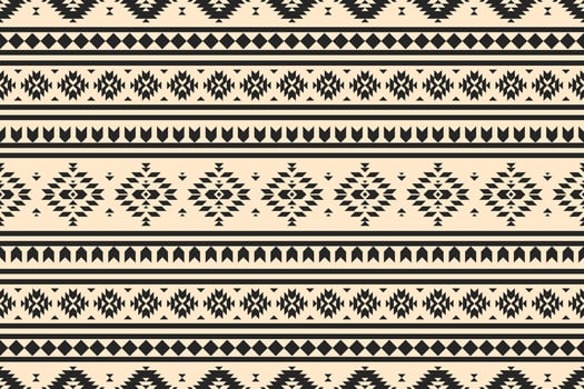 Native art pattern carpet. Ethnic geometric seamless pattern traditional. Tribal style. Design for background, illustration, fabric, clothing, rug, textile, batik, embroidery. vector
