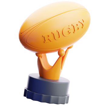Rugby Cup 3D Illustration png