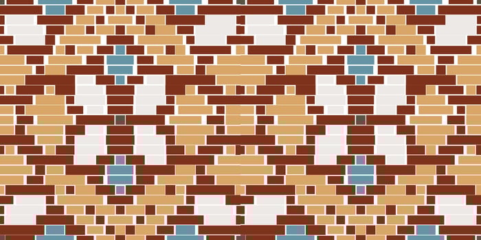 Ethnic Decoration Ikat Print Patternfolk Embroidery, Aztec Geometric Ornament Print. Design for Carpet, Wallpaper, Clothing, Wrapping, Fabric vector