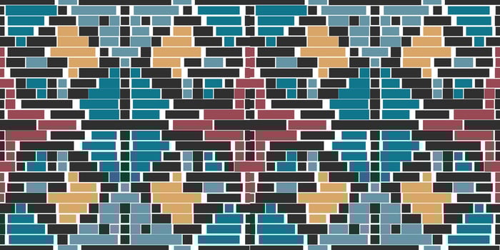 Indian Traditional Dishcloth Knitting Patternfolk Embroidery, Aztec Geometric Ornament Print. Design for Carpet, Wallpaper, Clothing, Wrapping, Fabric vector