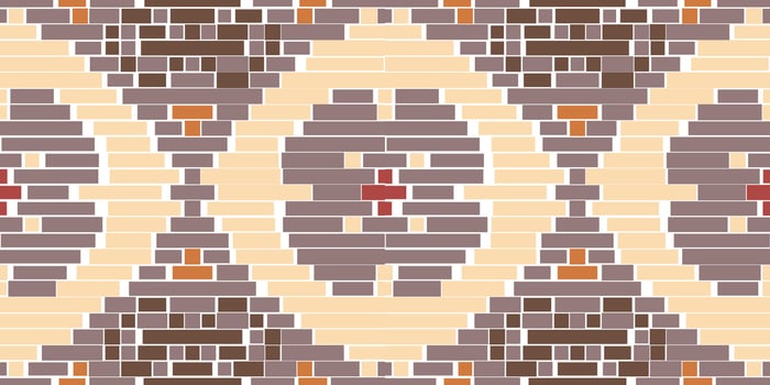 Diamond Shapes Philippine Ethnic Patternfolk Embroidery, Aztec Geometric Ornament Print. Design for Carpet, Wallpaper, Clothing, Wrapping, Fabric vector