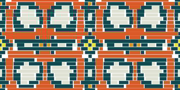 Kuwait Ikat Pattern Curtainsfolk Embroidery, Aztec Geometric Ornament Print. Design for Carpet, Wallpaper, Clothing, Wrapping, Fabric vector