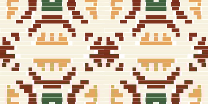 Motifs Traditional Blouse Patternfolk Embroidery, Aztec Geometric Ornament Print. Design for Carpet, Wallpaper, Clothing, Wrapping, Fabric vector