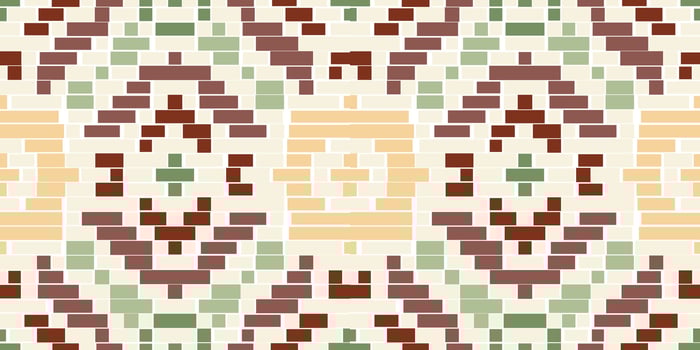 Moroccan Islamic Flower Patternfolk Embroidery, Aztec Geometric Ornament Print. Design for Carpet, Wallpaper, Clothing, Wrapping, Fabric vector