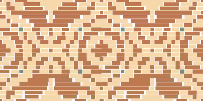 Cross Stitch Arabic Pattern Mehndi Designfolk Embroidery, Aztec Geometric Ornament Print. Design for Carpet, Wallpaper, Clothing, Wrapping, Fabric vector