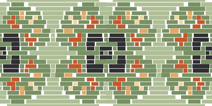 Pakistan Ethnic Floral Patternfolk Embroidery, Aztec Geometric Ornament Print. Design for Carpet, Wallpaper, Clothing, Wrapping, Fabric vector