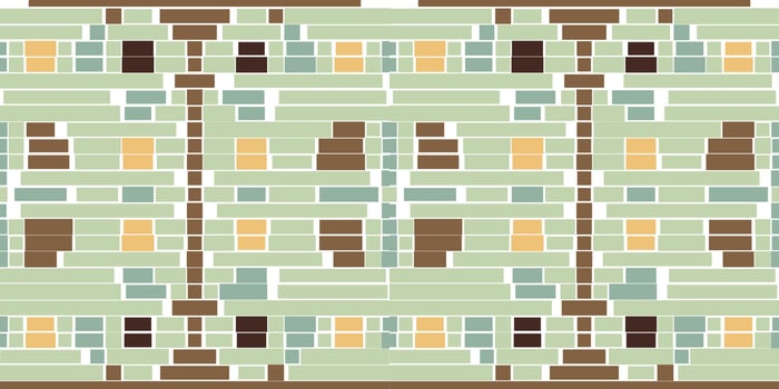 Endless Traditional Granny Square Patternfolk Embroidery, Aztec Geometric Ornament Print. Design for Carpet, Wallpaper, Clothing, Wrapping, Fabric vector