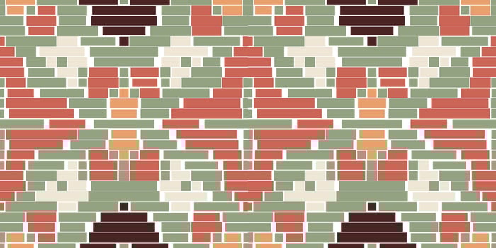 Knit Ikat Design Pattern Drawingfolk Embroidery, Aztec Geometric Ornament Print. Design for Carpet, Wallpaper, Clothing, Wrapping, Fabric vector