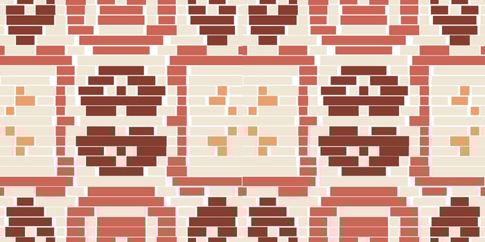 Pakistan Geometric Islamic Patternfolk Embroidery, Aztec Geometric Ornament Print. Design for Carpet, Wallpaper, Clothing, Wrapping, Fabric vector