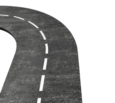Turn of Asphalt Road png