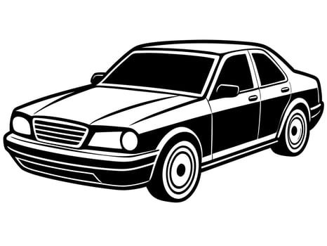 Car clip art vector