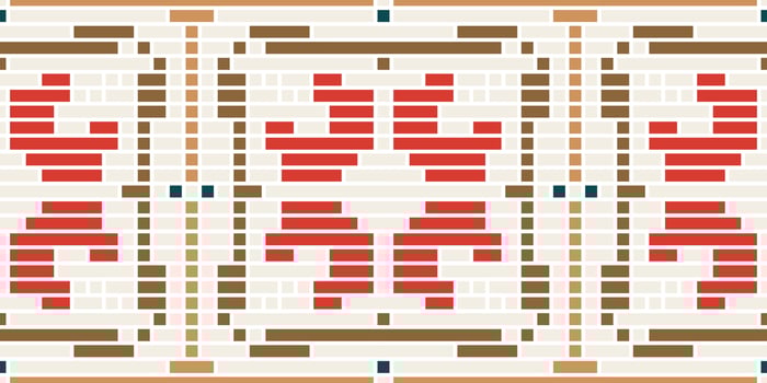 Pixel Ndebele Traditional Pattern Drawingfolk Embroidery, Aztec Geometric Ornament Print. Design for Carpet, Wallpaper, Clothing, Wrapping, Fabric vector