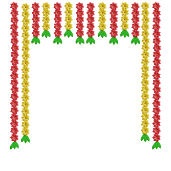 Flower Decoration 3d Illustration png