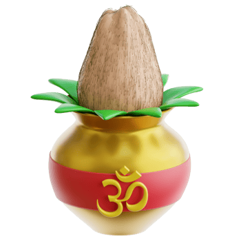 Diwali Kalash 3d Illustration png