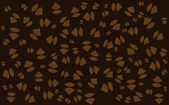 A brown and tan pattern with small brown shapes vector