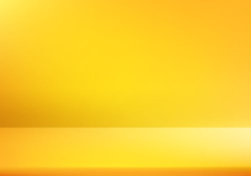 Empty yellow studio background. Space for selling products on the website. Background 3d with podium. illustration. vector