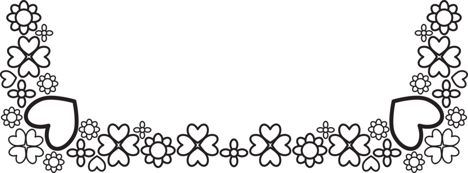 Monochrome Garden Frame png