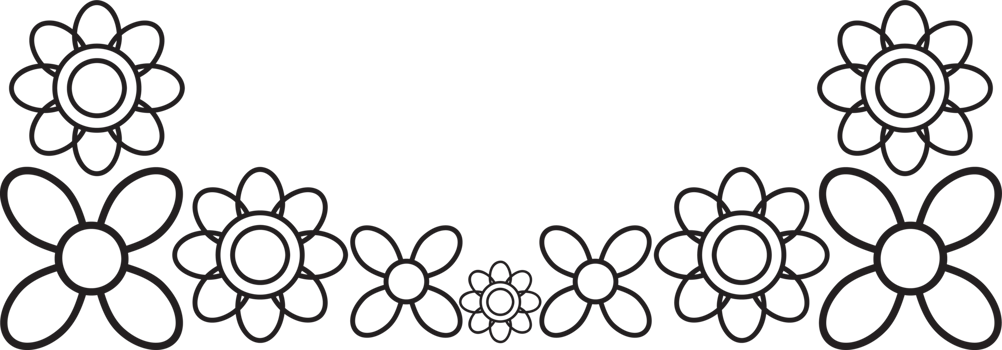 Vintage Style Line Art Border png