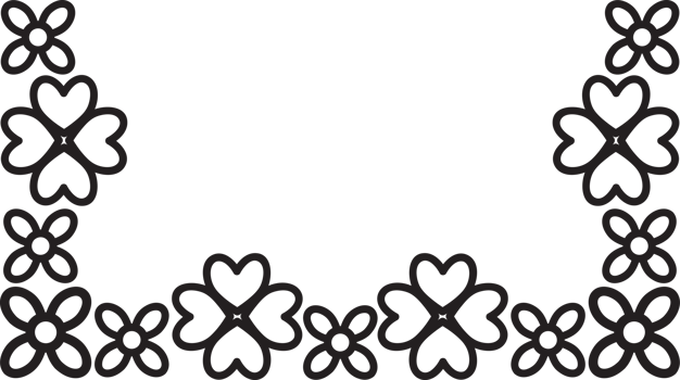 Nature-Inspired Monochrome Frame png