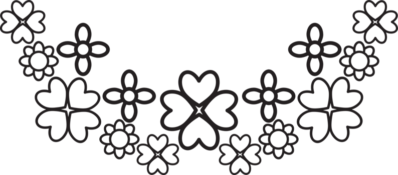 Botanical Line Frame Illustration png