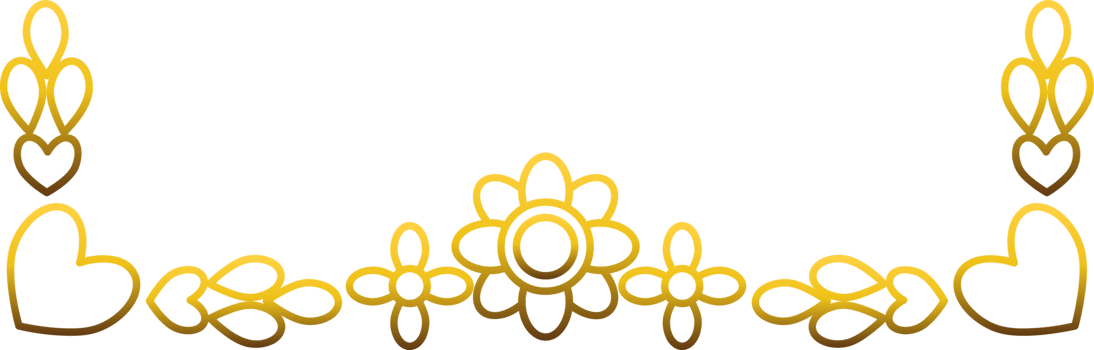 Golden Romance Border png
