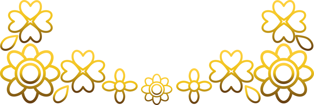 Baroque Gold Blooms png