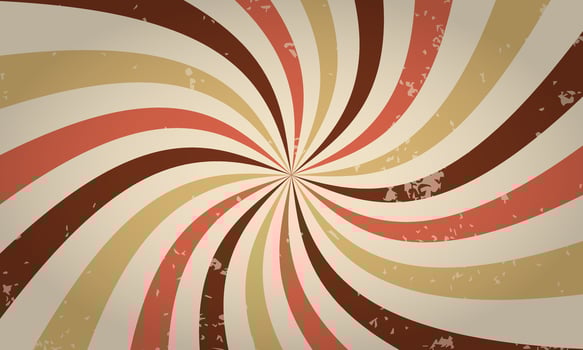 Abstract Sunburst Wallpaper in Earthy Colors vector