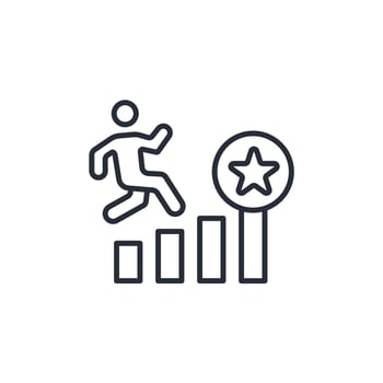 challenge icon. .Editable stroke.linear style sign for use web design,logo.Symbol illustration. vector