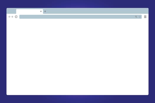 Web browser, internet browser search engine. Search bar for ui ux design and web site. Search address and navigation bar icon. Collection of search form templates for websites on blue background vector