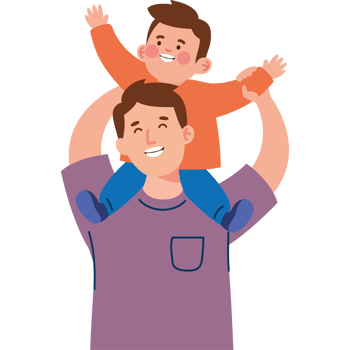 father and son png