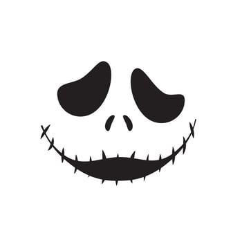 Halloween smile Faces. vector