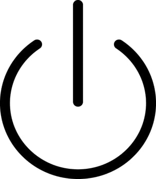 Turn On Glyph Icon vector