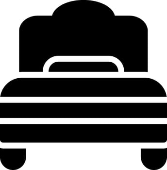 Rest Glyph Icon vector