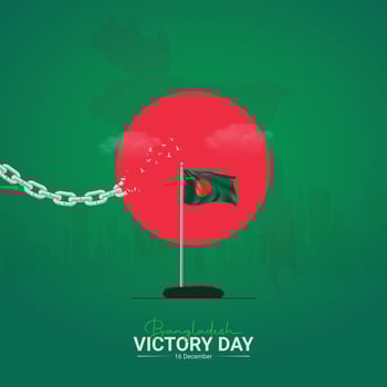 Victory day of Bangladesh, December 16, Bangladesh map, 16 December Happy Victory day of Bangladesh . vector