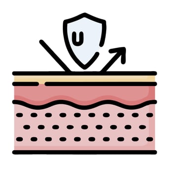 Skin care icon illustration vector