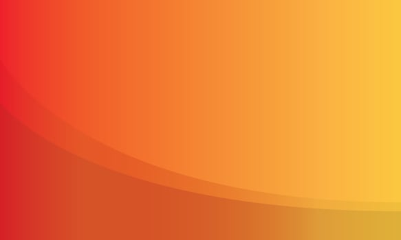 Warm Orange Gradient with Subtle Curves as a background in modern design project vector