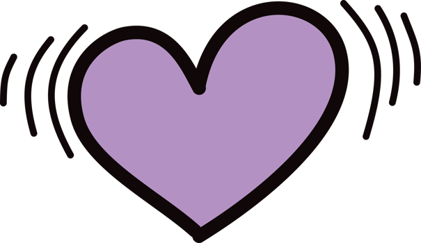 Doodle Hand Drawn Heart Love png