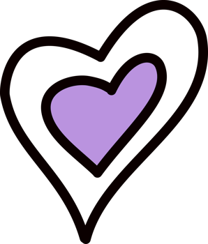 Doodle Hand Drawn Heart Love png