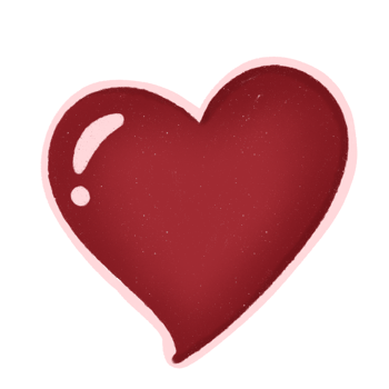Doodle Hand Drawn Heart Love png