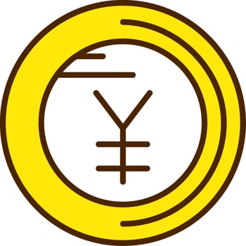 Yen sign Icon Design vector