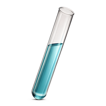 Test tube isolate on transparency background png