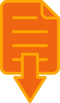 Download Orange Filled Icon vector