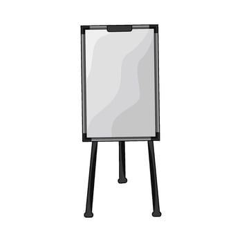 illustration of presentation board vector
