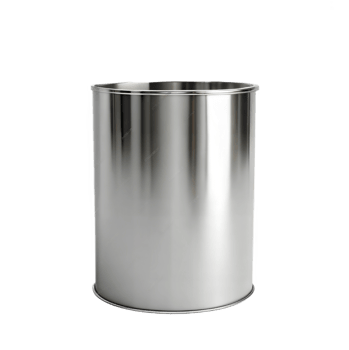 Silver Paint Can Mockup png