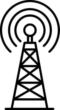Radio Tower Icon vector